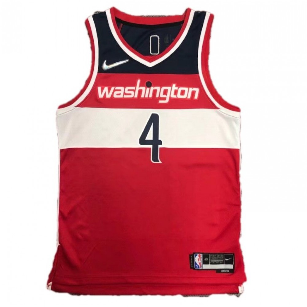 Men's Washington Wizards Russell Westbrook #4 Red 2021/22 Swingman NBA Jersey - Icon Edition-Pro Kit Vault | Brand New 26/27 Sports Jerseys